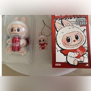 New POP MART The Monsters Labubu Coca-Cola Plush Authentic Opened Box